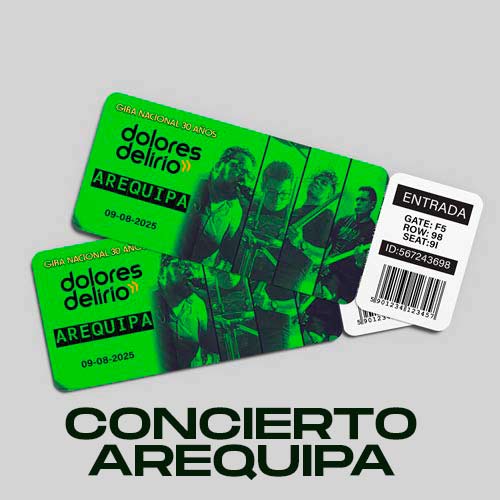 Dolores Delirio en AREQUIPA - Entrada EARLY BIRD